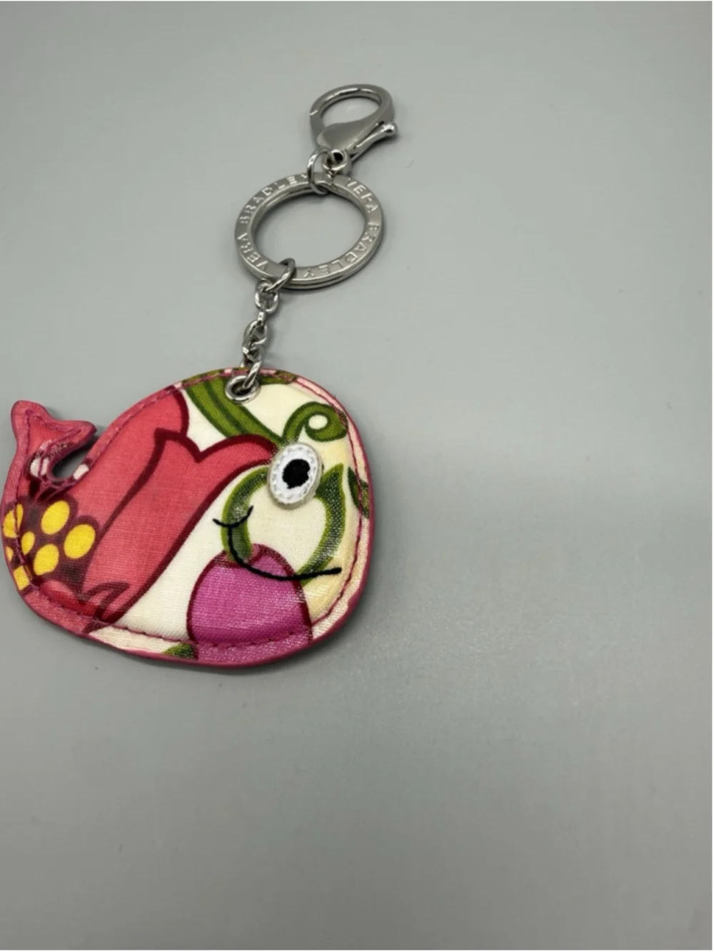 Vera Bradley Lilli Bell Seashore Keychain ~ Whale Purse Charm